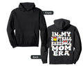 My Softball Baseball Mom Era Groovy Hoodie - Aesthetic Graphic for Adults - T-Shirt, Sweatshirt, Hoodie