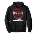Baseball Uncle Just Here Concession Stand Hoodie - Trendy Graphic Unisex - T-Shirt, Sweatshirt, Hoodie