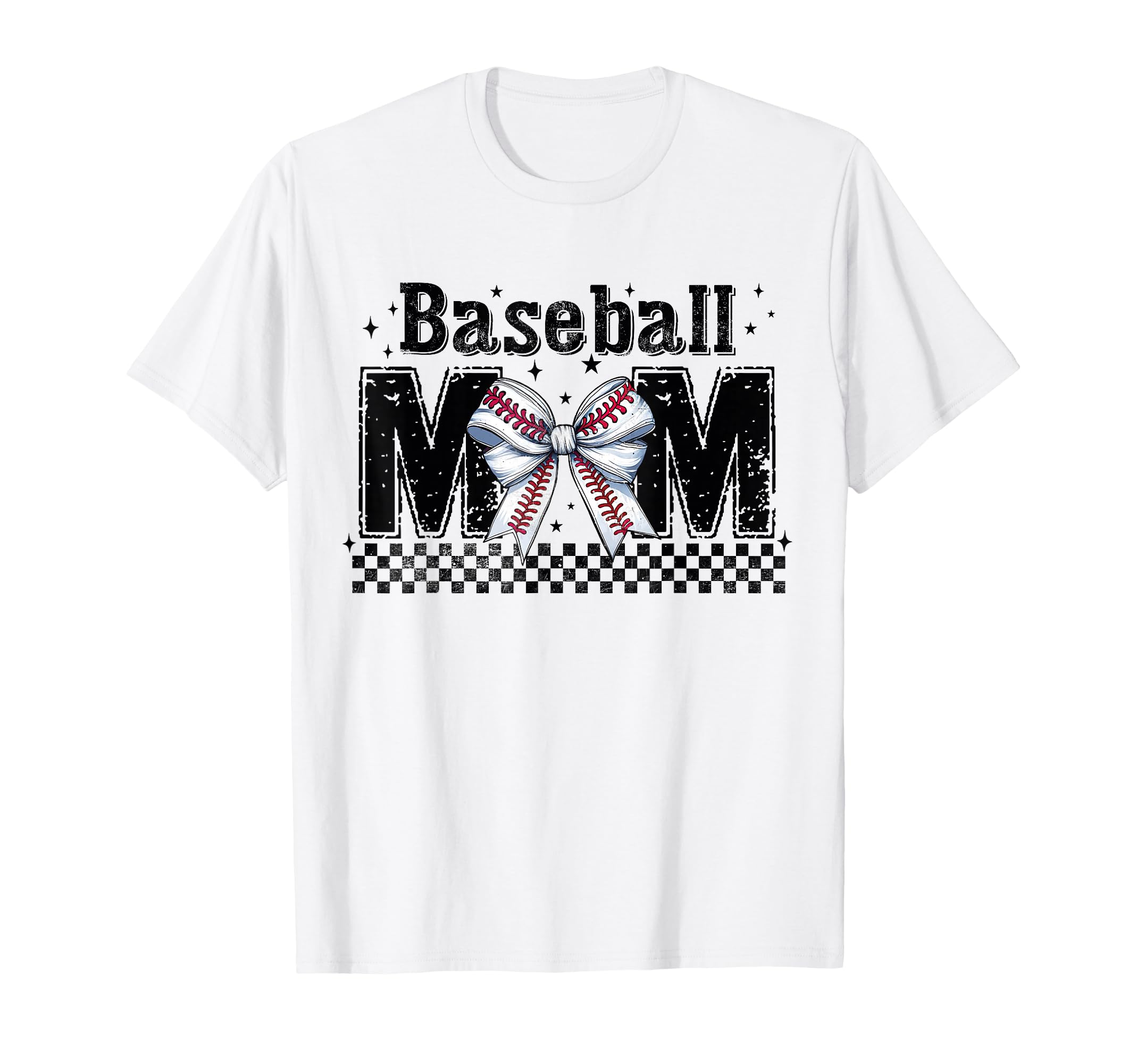 Baseball Mom Coquette Bow Game Day T-Shirt - Casual Everyday Wear Unisex - T-Shirt, Sweatshirt, Hoodie
