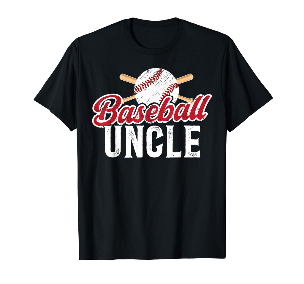Baseball Uncle Baseball Player Uncle T-Shirt - Minimalist Print Men Women - T-Shirt, Sweatshirt, Hoodie