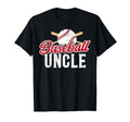 Baseball Uncle Baseball Player Uncle T-Shirt - Minimalist Print Men Women - T-Shirt, Sweatshirt, Hoodie