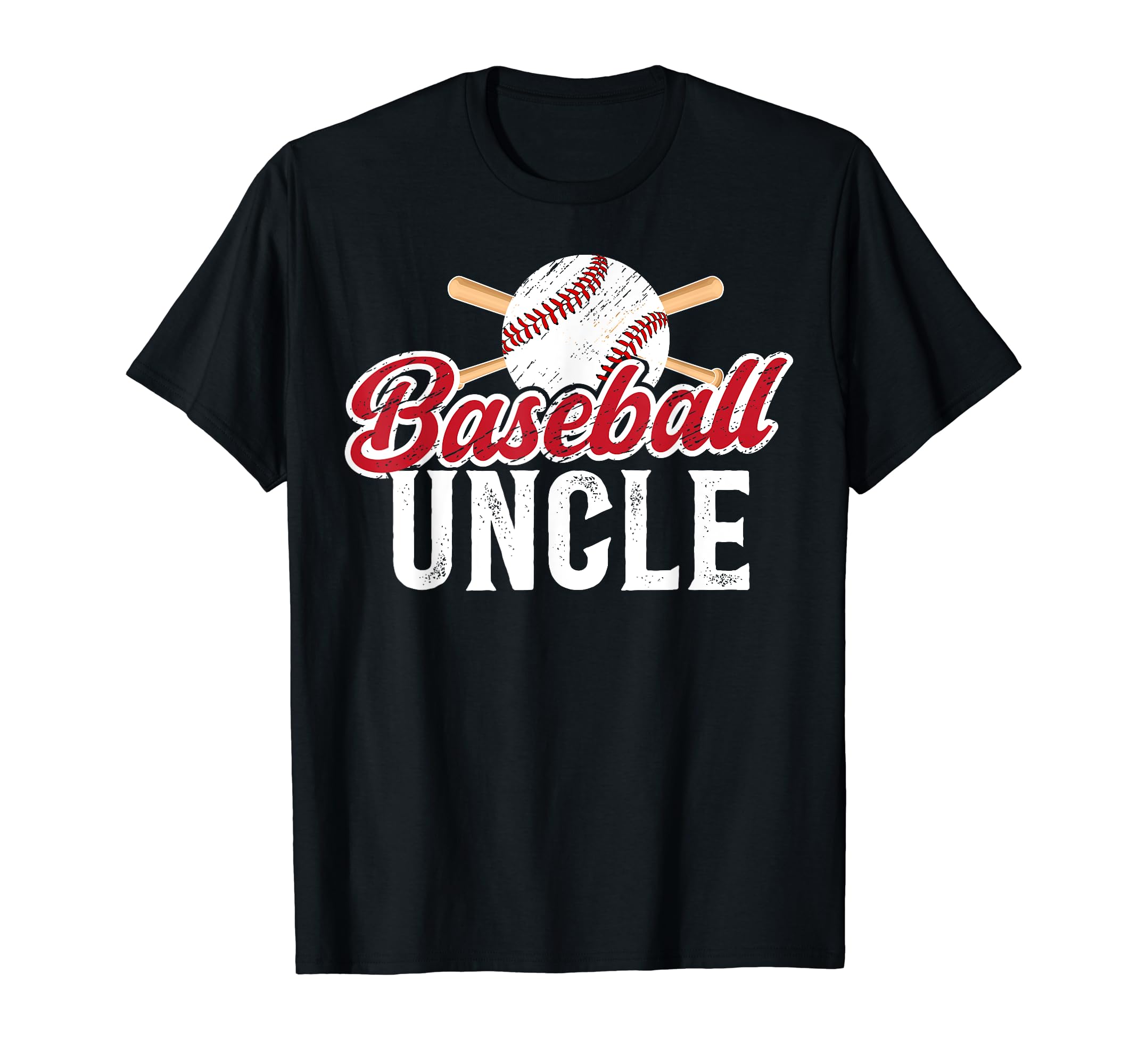 Baseball Uncle Baseball Player Uncle T-Shirt - Minimalist Print Men Women - T-Shirt, Sweatshirt, Hoodie
