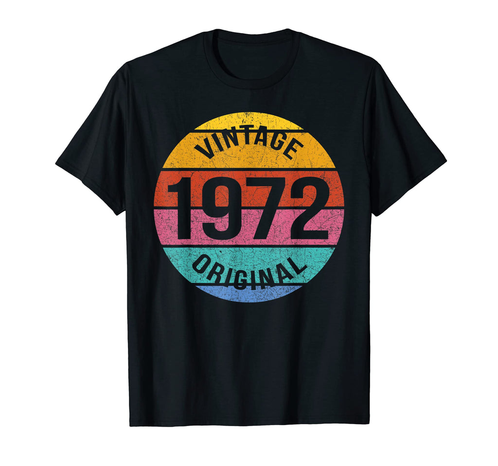 1972 47Th Birthday Gift Sunset T-Shirt - Minimalist Print Unisex - T-Shirt, Sweatshirt, Hoodie