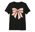 Baseball Coquette Bow Yarn Game Day T-Shirt - Novelty Apparel for Adults - T-Shirt, Sweatshirt, Hoodie