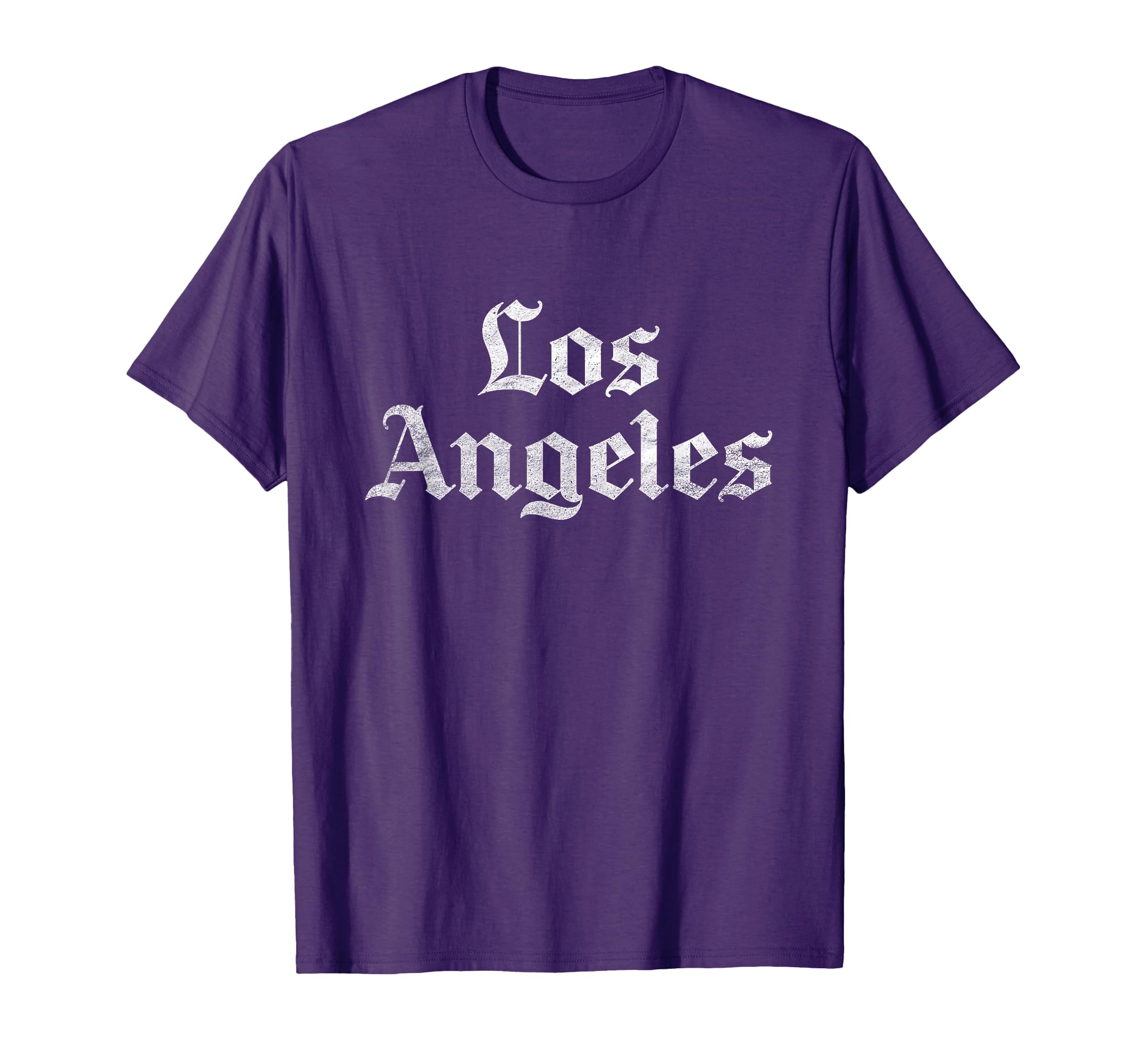 Los Angeles Old English T-Shirt - Custom Art Print Men Women - T-Shirt, Sweatshirt, Hoodie