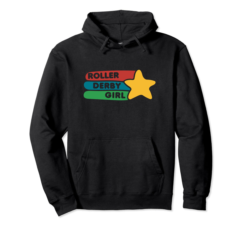 Roller Derby 80S Hoodies Hoodie - Aesthetic Graphic for Adults - T-Shirt, Sweatshirt, Hoodie