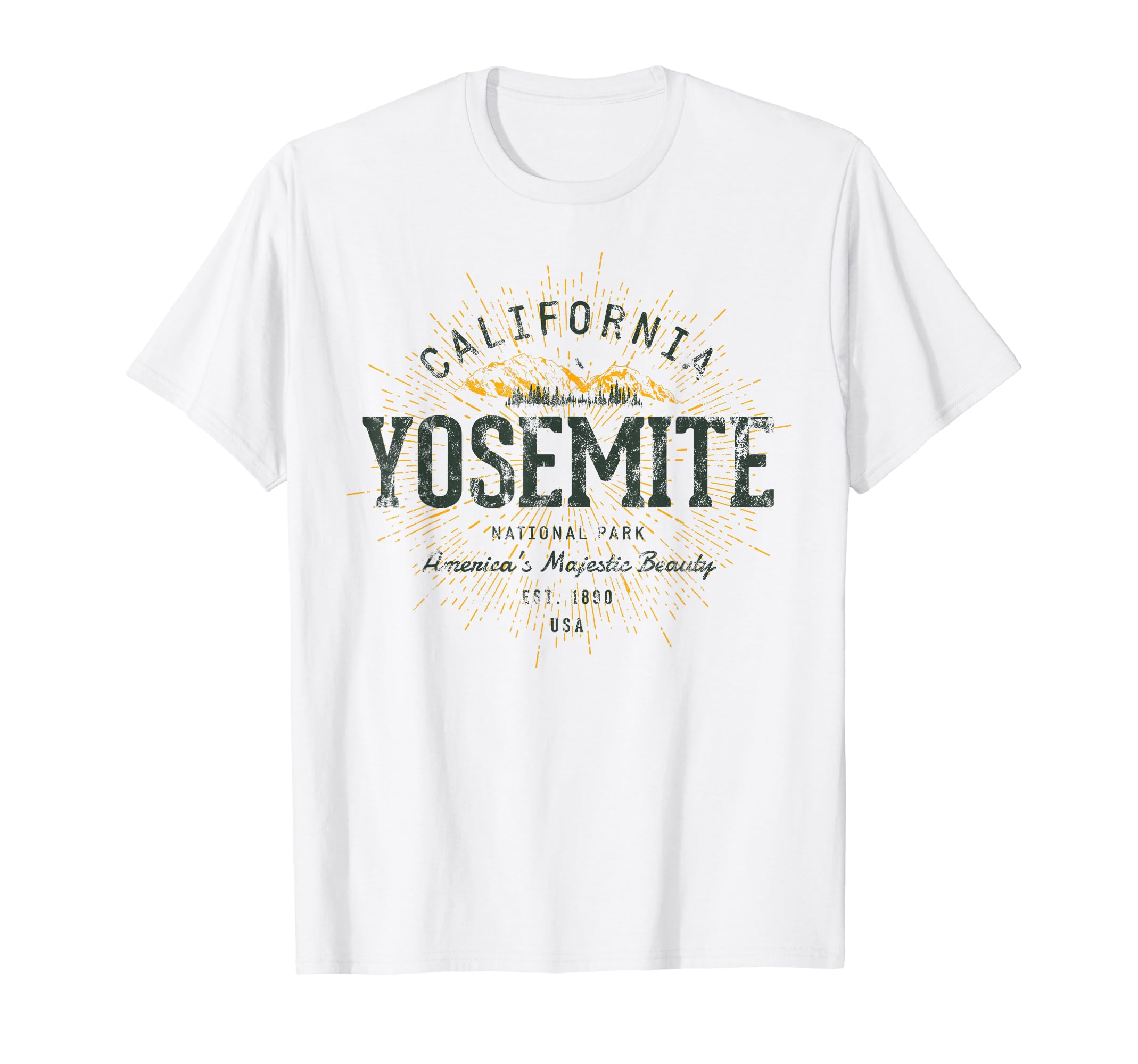 Yosemite National Park T-Shirt - Custom Art Print for Adults - T-Shirt, Sweatshirt, Hoodie