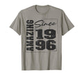 Born 1996 Varsity Amazing Since 1996 T-Shirt - Casual Everyday Wear Unisex - T-Shirt, Sweatshirt, Hoodie