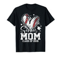 Senior Mom Class 2026 Baseball T-Shirt - Novelty Apparel for Adults - T-Shirt, Sweatshirt, Hoodie