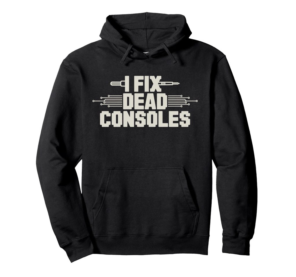 Gaming Repair Console Restoration Hoodie - Casual Everyday Wear Unisex - T-Shirt, Sweatshirt, Hoodie