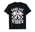 Game Day Vibes Coquette Bow Baseball T-Shirt - Unique Graphic for Adults - T-Shirt, Sweatshirt, Hoodie