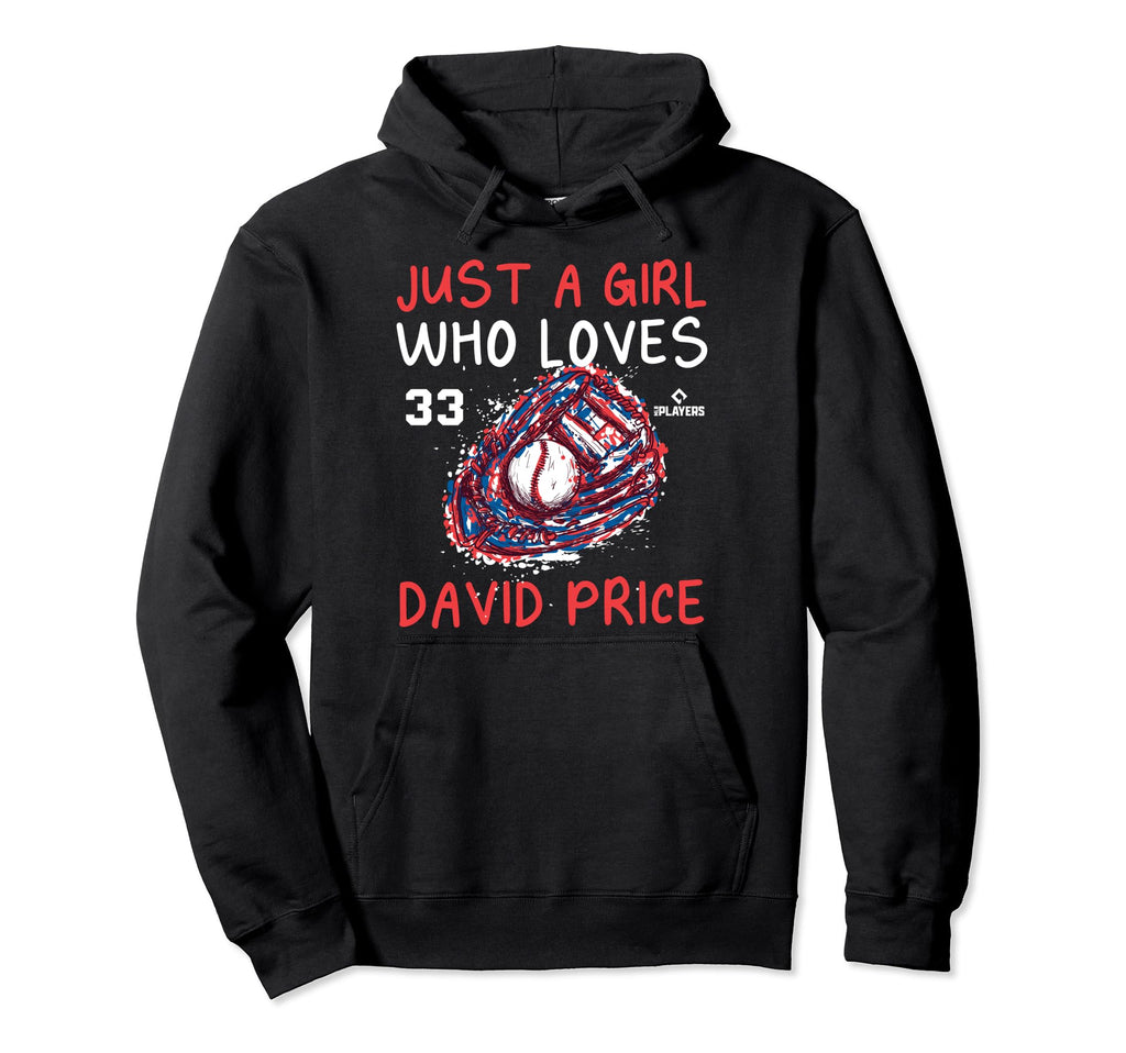 Who Loves David Price Los Angeles Baseball Hoodie - Minimalist Print Unisex - T-Shirt, Sweatshirt, Hoodie