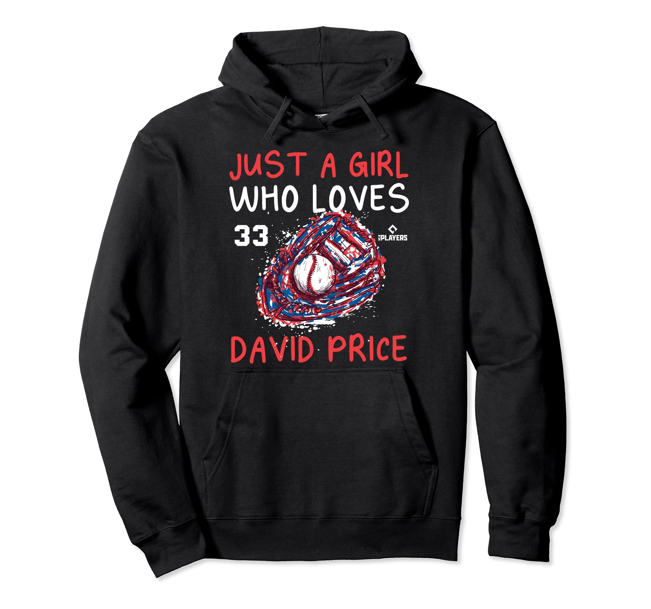 Who Loves David Price Los Angeles Baseball Hoodie - Minimalist Print Unisex - T-Shirt, Sweatshirt, Hoodie
