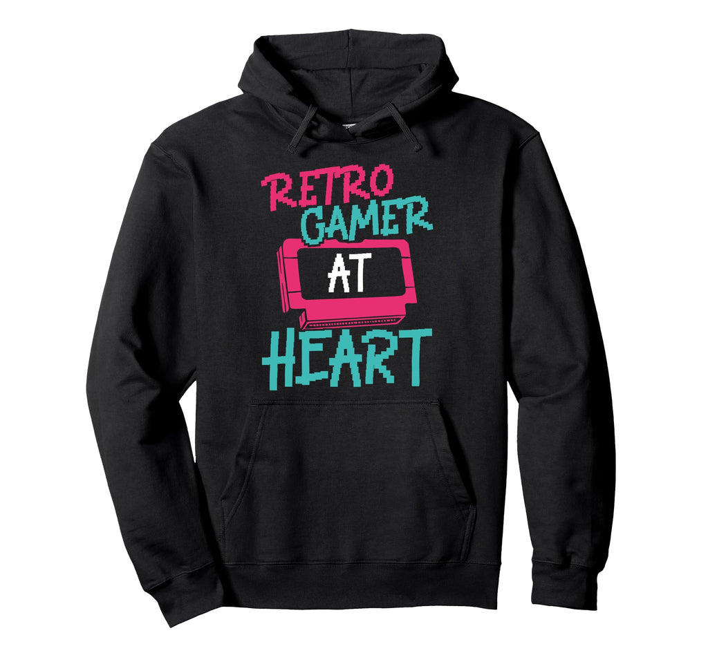 80S Arcade Nostalgia Pixel Art Video Games Hoodie - Minimalist Print Unisex - T-Shirt, Sweatshirt, Hoodie