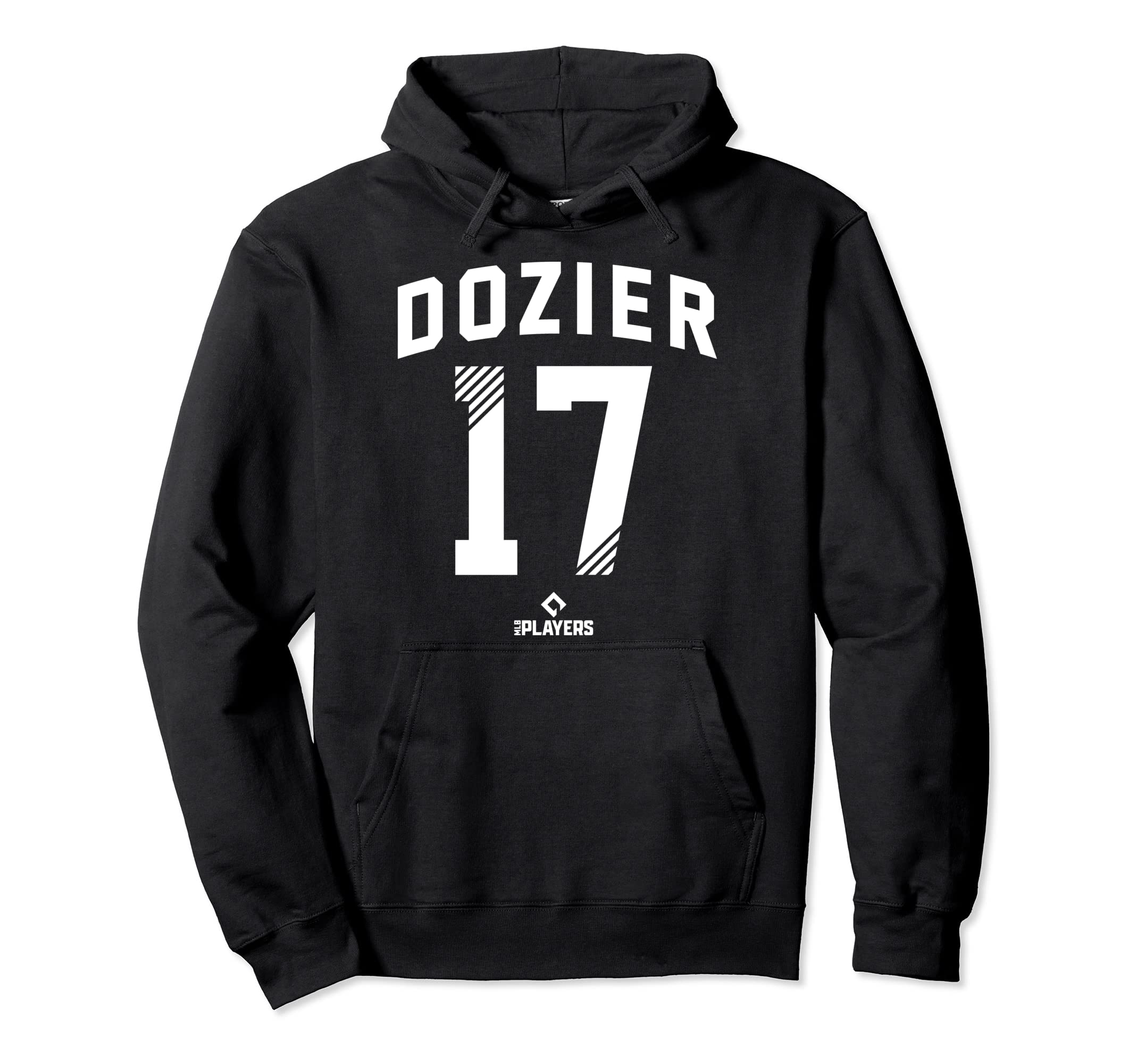 Hunter Dozier 17 Kansas City Mlbpa Hoodie - Minimalist Print Unisex - T-Shirt, Sweatshirt, Hoodie