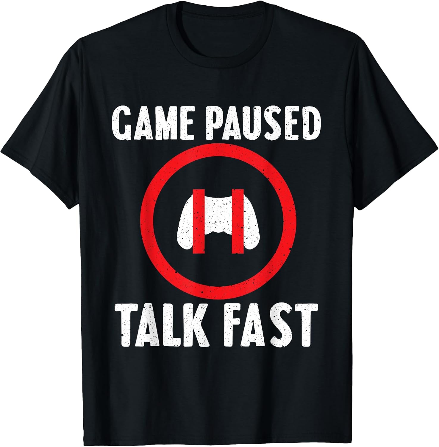 Cute Video Gaming Gifts Game Paused Console Stuff - Adult & Kids T-Shirts, Sweatshirts & Hoodies apparel design preview 1