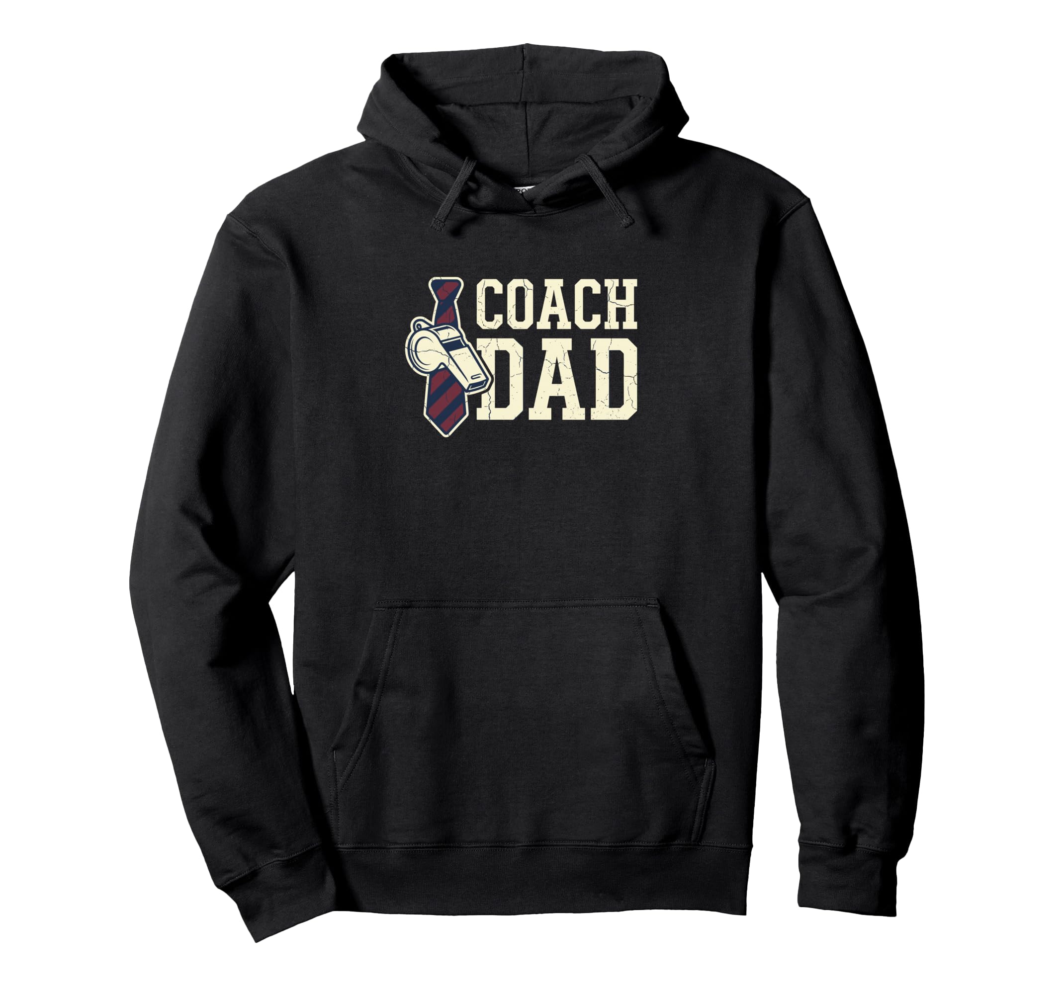 Coach Dad Baseball Sports Father Figure Hoodie - Unique Graphic for Adults - T-Shirt, Sweatshirt, Hoodie