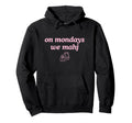 Mondays We Mahj Funny Mahjong Board Game Hoodie - Graphic Print Unisex - T-Shirt, Sweatshirt, Hoodie