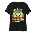 Mens Fathers Day Dad Level Unlocked T-Shirt - Casual Everyday Wear Unisex - T-Shirt, Sweatshirt, Hoodie