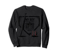 My Might Not Always Swing Baseball Sweatshirt - Custom Art Print Unisex - T-Shirt, Sweatshirt, Hoodie