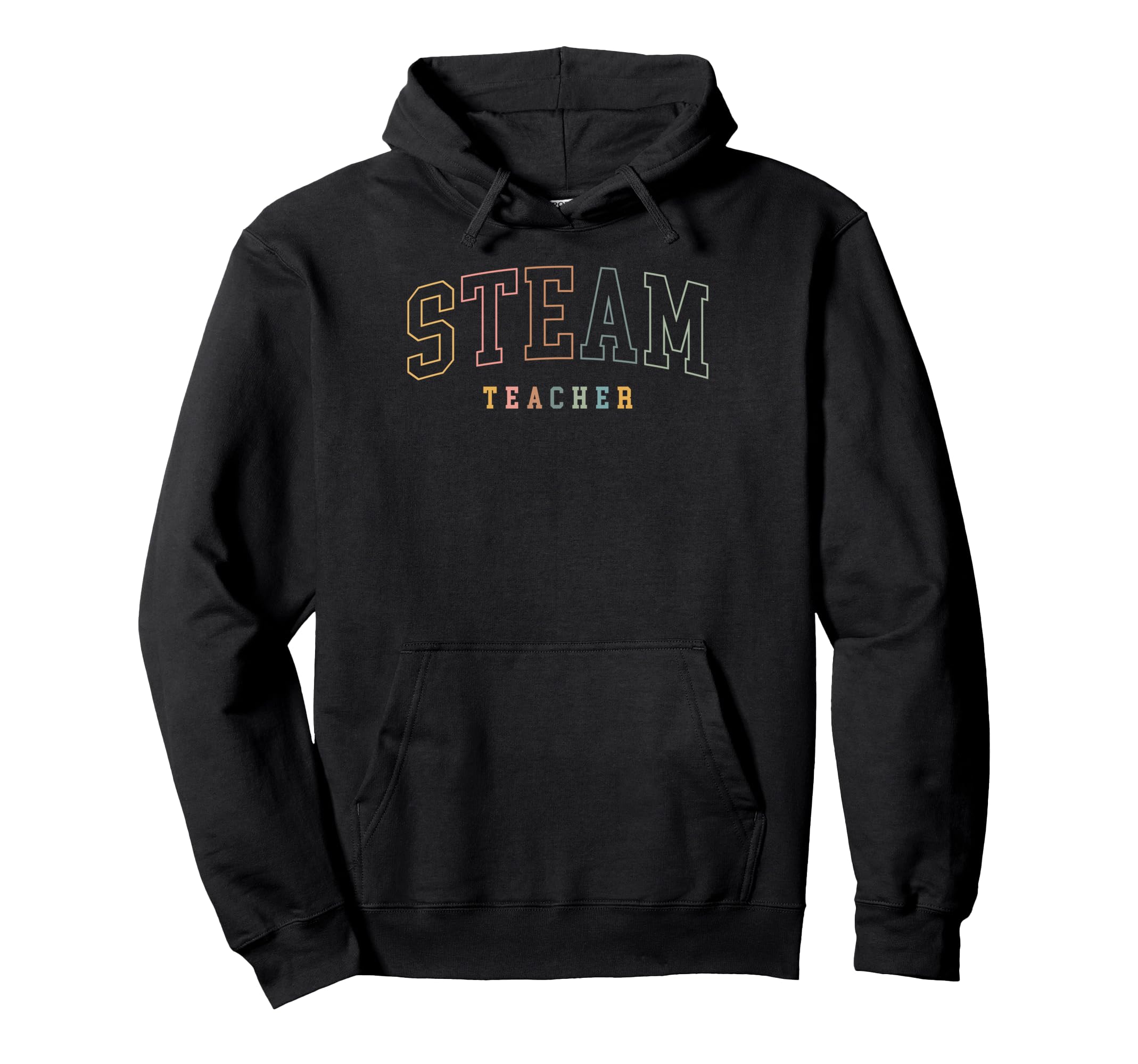 Steam Teacher Boho Colors Hoodie - Trendy Graphic for Adults - T-Shirt, Sweatshirt, Hoodie
