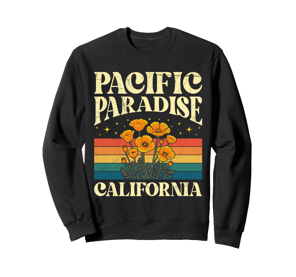Death Valley Pacific Paradise Sweatshirt - Minimalist Print Men Women - T-Shirt, Sweatshirt, Hoodie