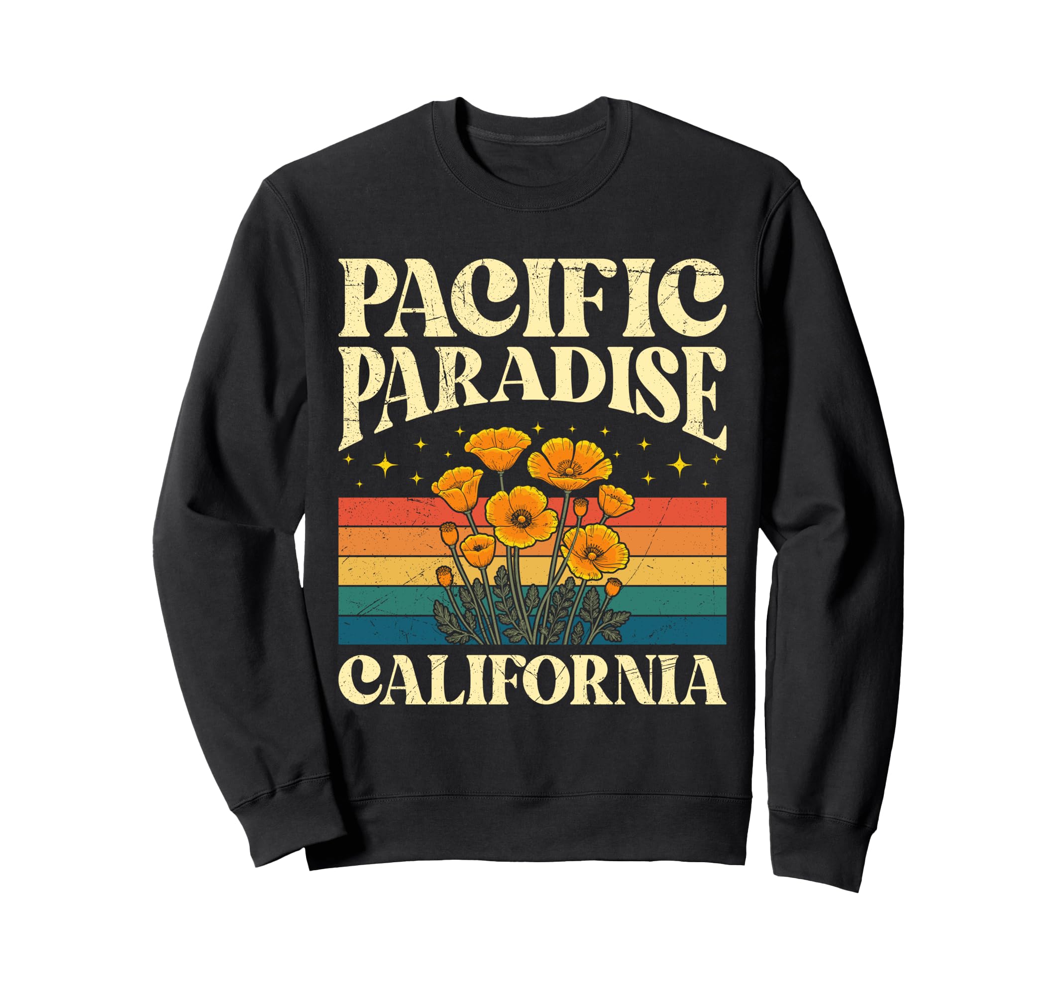 Death Valley Pacific Paradise Sweatshirt - Minimalist Print Men Women - T-Shirt, Sweatshirt, Hoodie