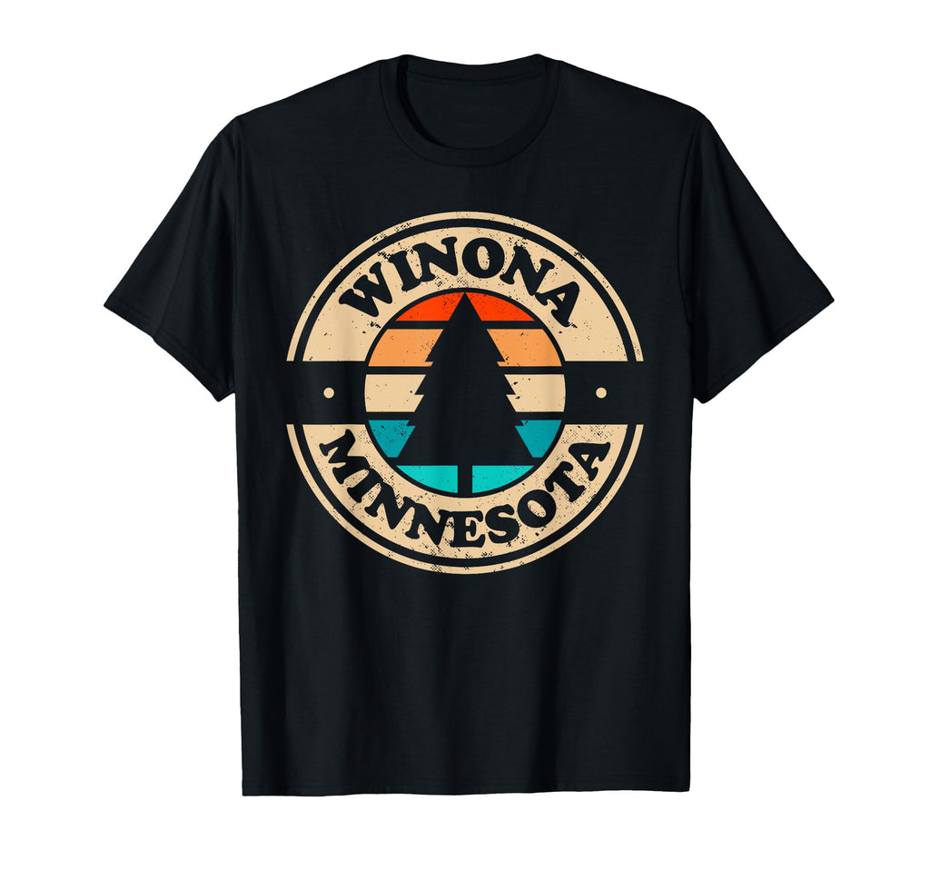 Winona Minnesota Mn 70S Souvenir 80S T-Shirt - Aesthetic Graphic for Adults - T-Shirt, Sweatshirt, Hoodie