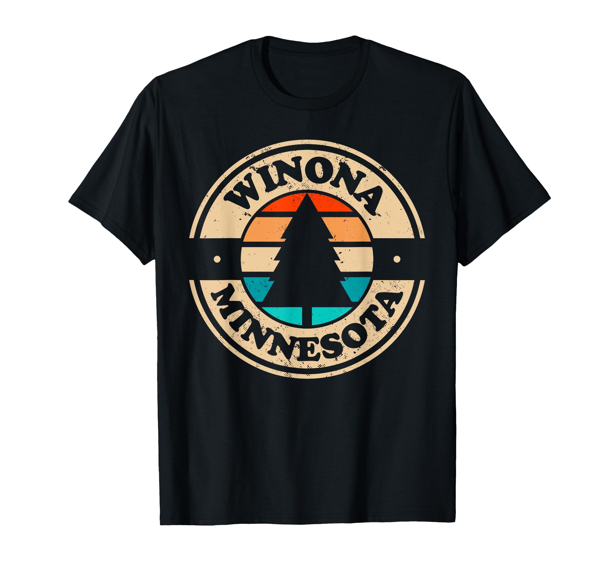 Winona Minnesota Mn 70S Souvenir 80S T-Shirt - Aesthetic Graphic for Adults - T-Shirt, Sweatshirt, Hoodie