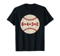 6 4 3 2 Baseball Double Play Funny T-Shirt - Novelty Apparel Unisex - T-Shirt, Sweatshirt, Hoodie