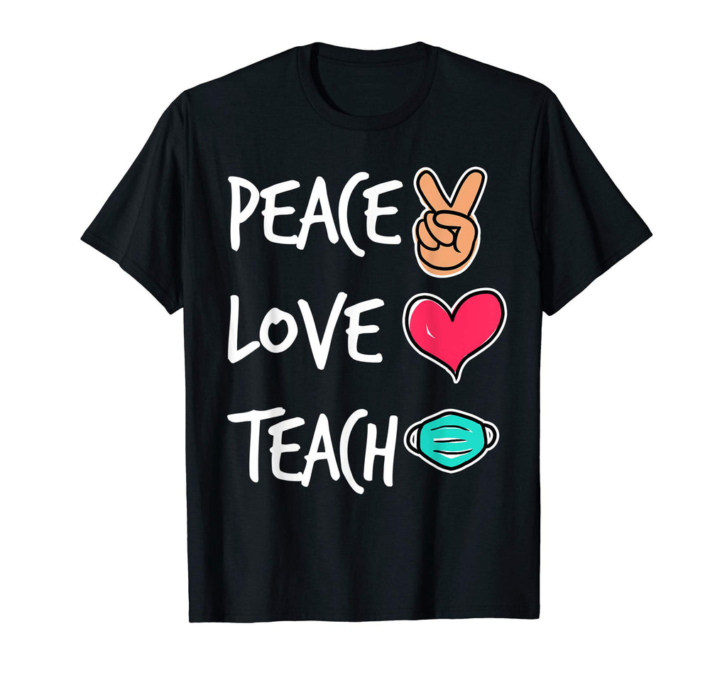 Teacher Social Distancing Mask T-Shirt - Casual Everyday Wear Unisex - T-Shirt, Sweatshirt, Hoodie