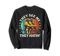Roller Skating They See Me Rollin Sweatshirt - Custom Art Print Unisex - T-Shirt, Sweatshirt, Hoodie