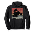 4 Wheeling Flying Atv Quad Rider Hoodie - Minimalist Print for Adults - T-Shirt, Sweatshirt, Hoodie