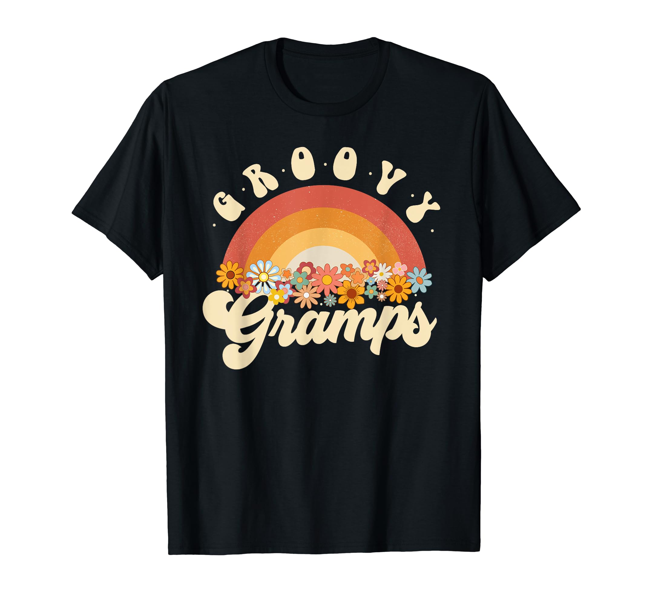 Groovy Gramps Rainbow Colorful T-Shirt - Streetwear Style for Adults - T-Shirt, Sweatshirt, Hoodie