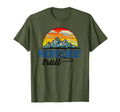 Pacific Crest Trail Distressed T-Shirt - Minimalist Print for Adults - T-Shirt, Sweatshirt, Hoodie
