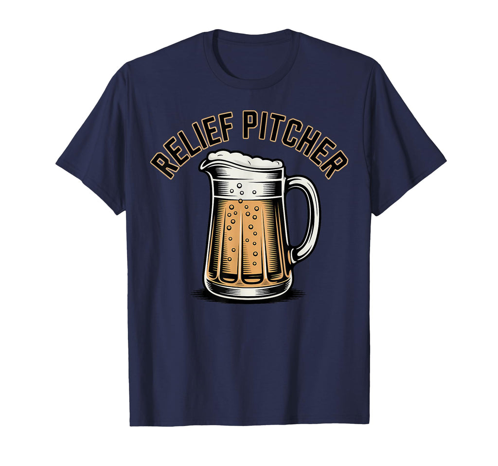 Relief Pitcher Funny Baseball T-Shirt - Casual Everyday Wear Unisex - T-Shirt, Sweatshirt, Hoodie