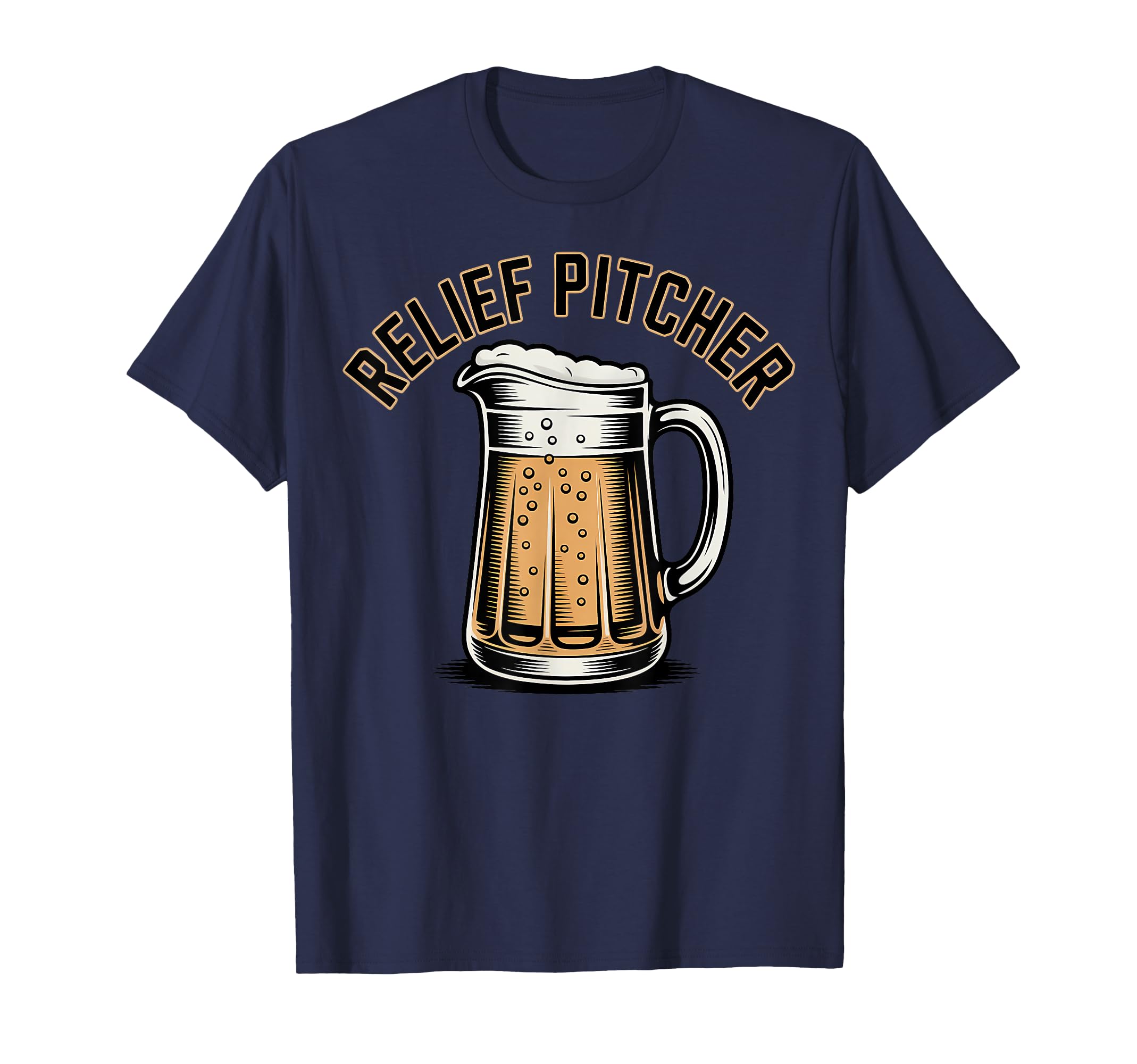 Relief Pitcher Funny Baseball T-Shirt - Casual Everyday Wear Unisex - T-Shirt, Sweatshirt, Hoodie