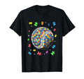 Puzzle Baseball Support Autism Awareness T-Shirt - Aesthetic Graphic Unisex - T-Shirt, Sweatshirt, Hoodie