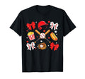 Baseball Bow Coquette Mama Game Day T-Shirt - Trendy Graphic for Adults - T-Shirt, Sweatshirt, Hoodie