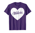 Wolves School Sports Fan Team Spirit T-Shirt - Graphic Print Men Women - T-Shirt, Sweatshirt, Hoodie