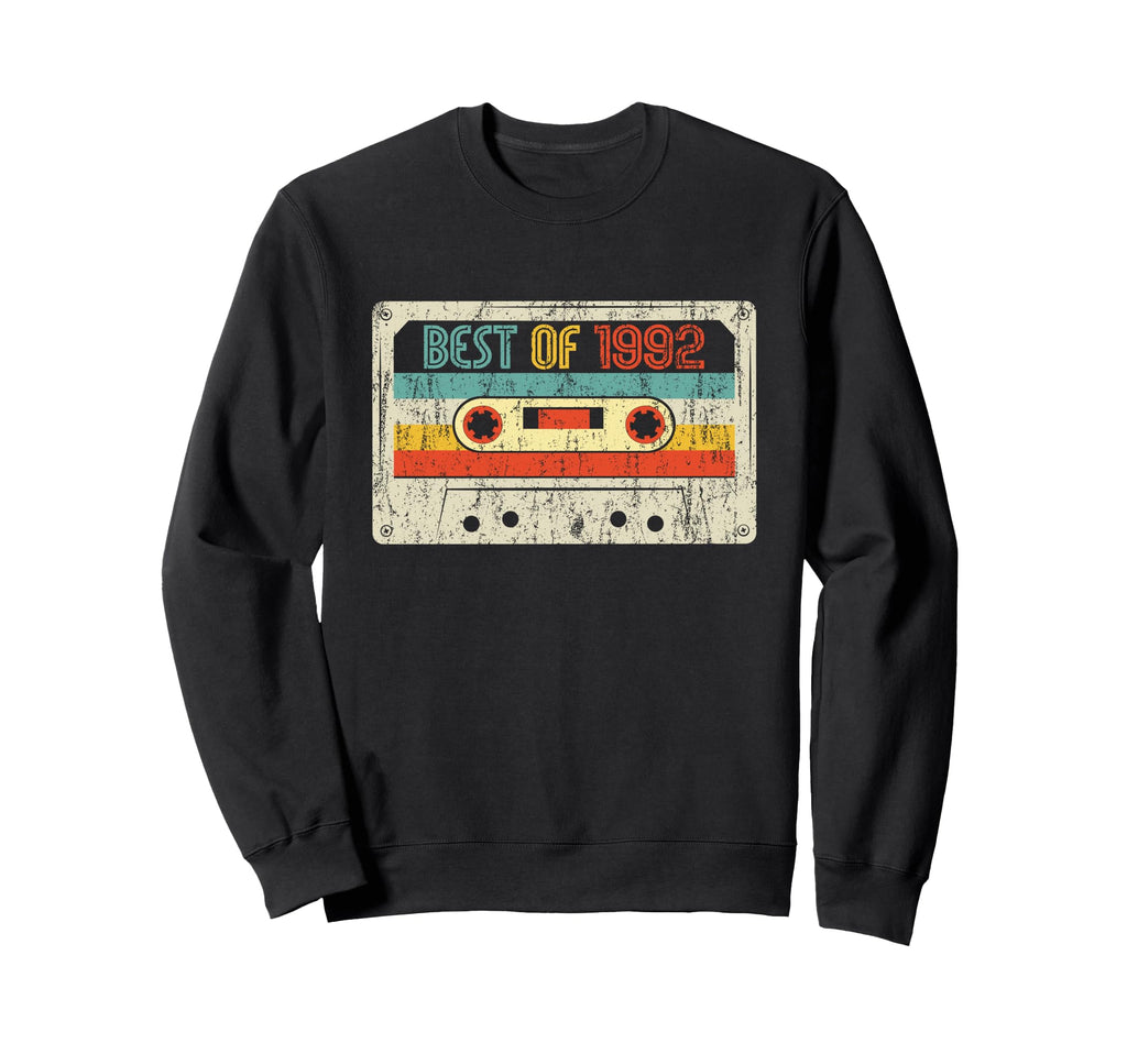 33Rd Birthday Gifts Best 1992 Cassette Sweatshirt - Graphic Print Unisex - T-Shirt, Sweatshirt, Hoodie