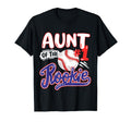 Aunt Rookie 1St Baseball Birthday Party T-Shirt - Trendy Graphic Unisex - T-Shirt, Sweatshirt, Hoodie