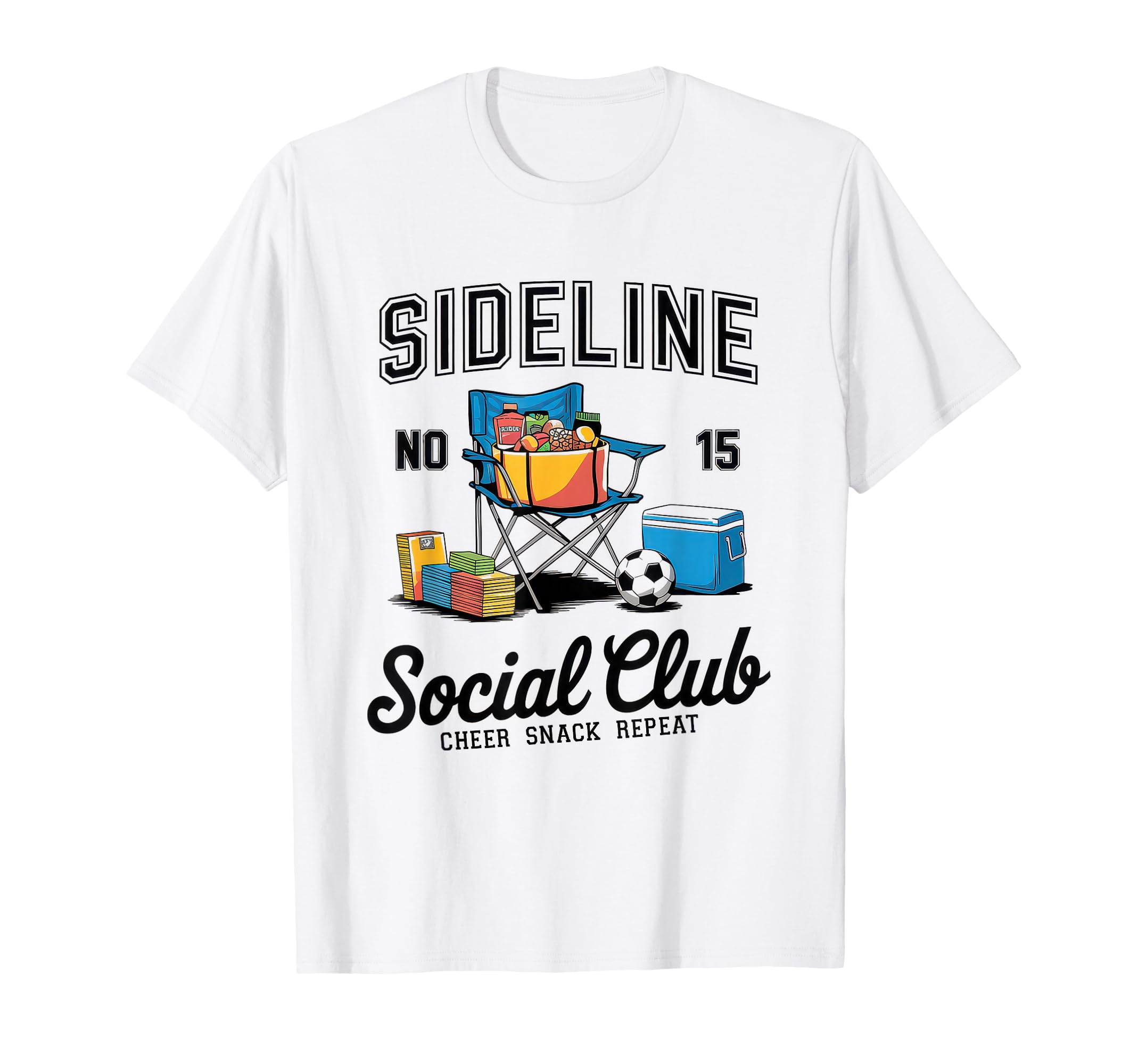 Sideline Social Club Soccer Mom T-Shirt - Aesthetic Graphic for Adults - T-Shirt, Sweatshirt, Hoodie