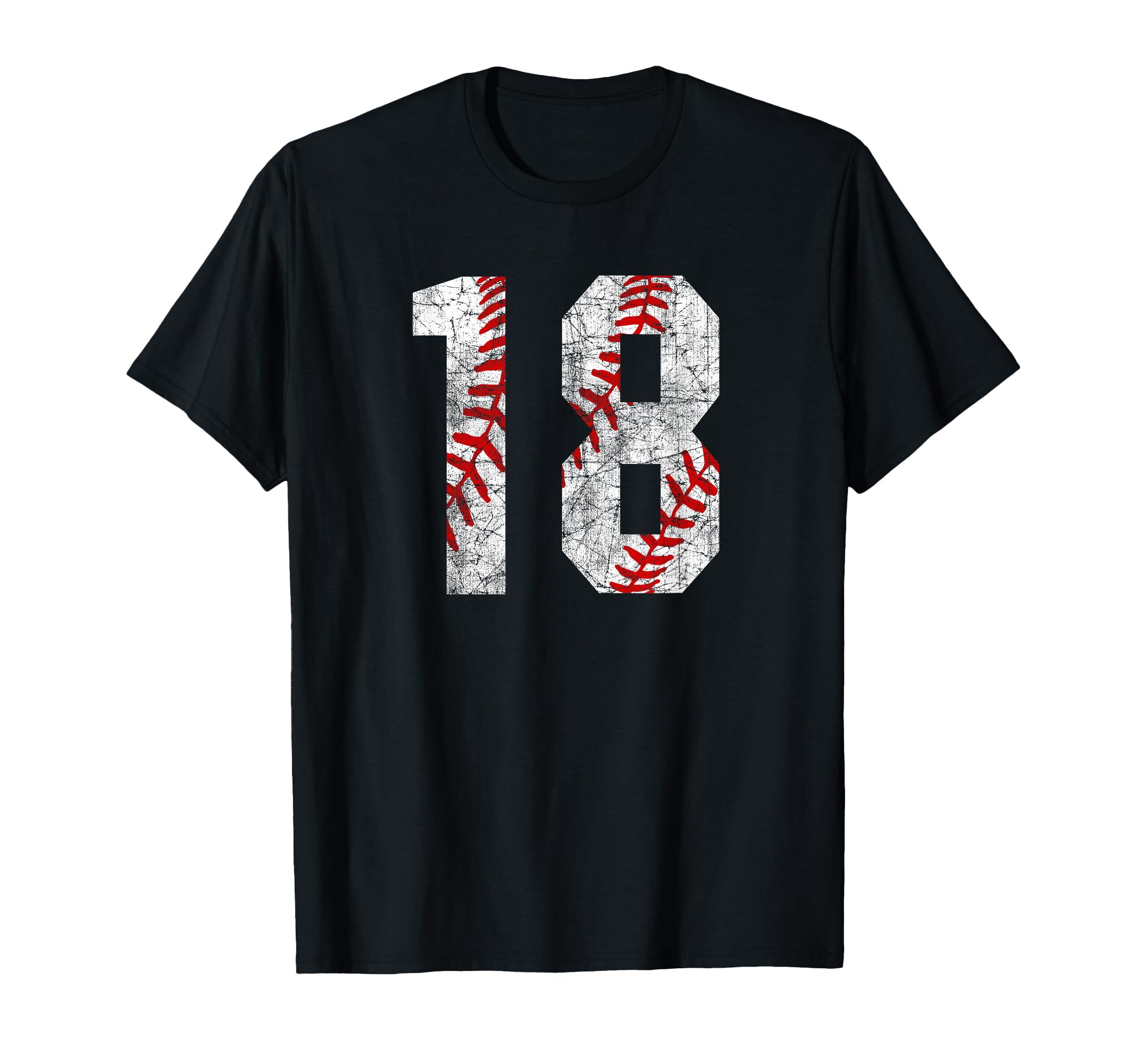 Baseball Mom 18 Jersey Baseball T-Shirt - Novelty Apparel Men Women - T-Shirt, Sweatshirt, Hoodie