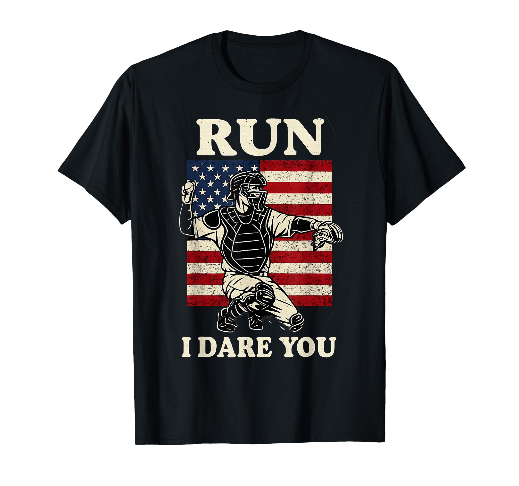 Run Steal I Dare You Baseball Fans T-Shirt - Graphic Print Men Women - T-Shirt, Sweatshirt, Hoodie