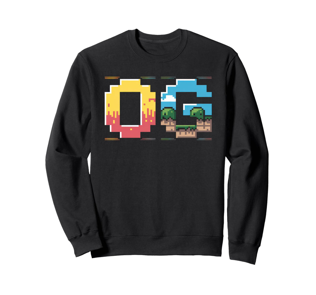 Old School Og Hip Hop Vinyl Cds Sweatshirt - Trendy Graphic Men Women - T-Shirt, Sweatshirt, Hoodie