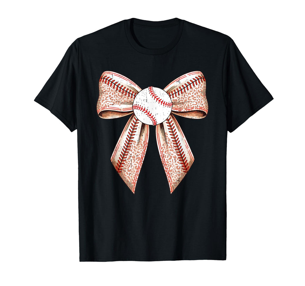 Groovy Coquette Bow Game Day Baseball T-Shirt - Trendy Graphic Men Women - T-Shirt, Sweatshirt, Hoodie