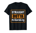 Straight Outta Parkersburg West Virginia T-Shirt - Custom Art Print Unisex - T-Shirt, Sweatshirt, Hoodie