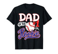 Dad Rookie 1St Baseball Birthday Party T-Shirt - Trendy Graphic for Adults - T-Shirt, Sweatshirt, Hoodie