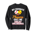 My Favorite Players Baseball Sweatshirt - Unique Graphic for Adults - T-Shirt, Sweatshirt, Hoodie